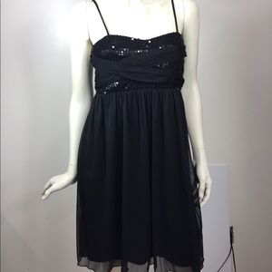 Black Chiffon Dress